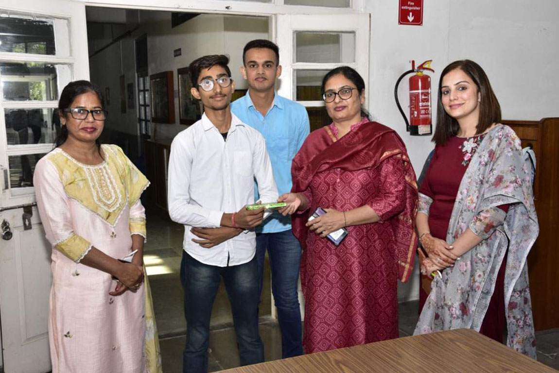 Poster making competition as a part of induction program