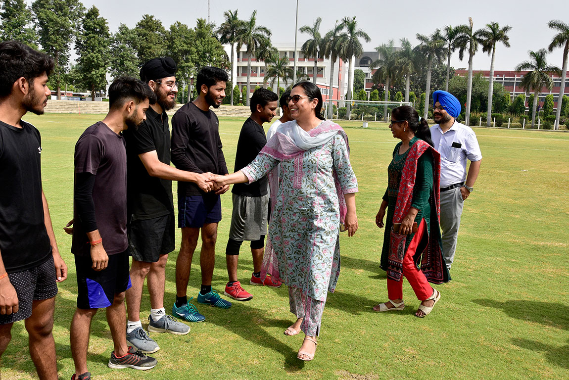 Cheetah Colonels win first Soccer league trophy at G. H. G Khalsa College of Pharmacy Gurusar Sadhar