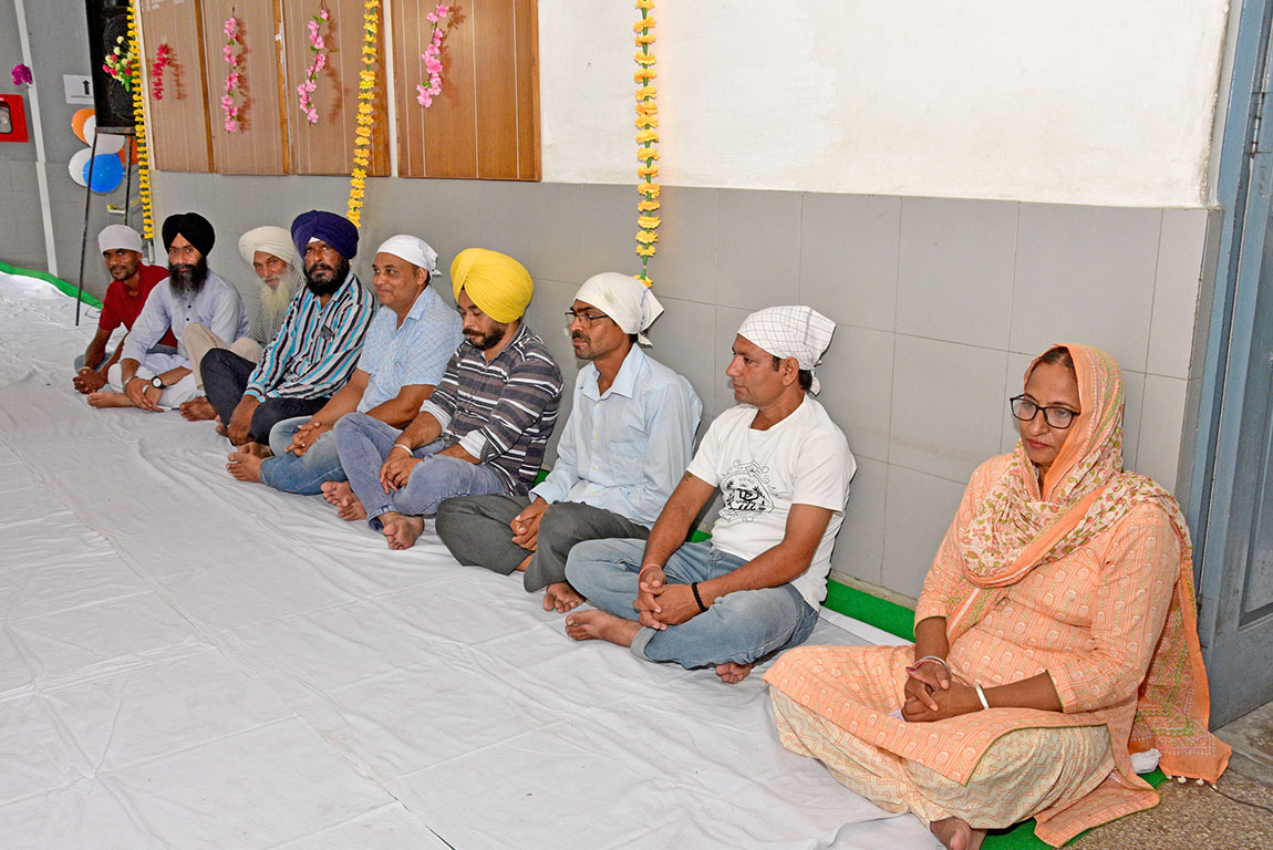 G. H. G. Khalsa college of Pharmacy organised Path Shri Sukhmani Sahib ji