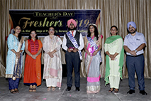 G.H.G Khalsa College of Pharmacy Gurusar Sadhar hosted its Fresher's Party and celebrated Teacher's day 