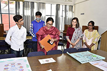 Poster making competition as a part of induction program