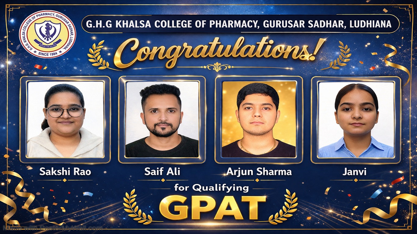 GHG Khalsa College of Pharmacy